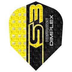 Harrows Dimplex S3 Yellow NO6 - Dart Flights