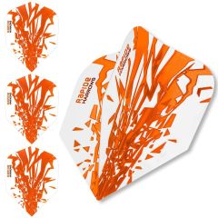 Harrows Rapide Flight Wit / Oranje | No6