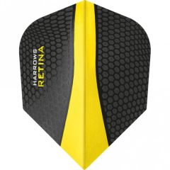 Harrows Retina Flight Zwart / Geel | No.6