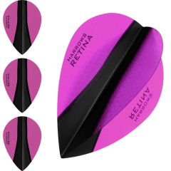 Harrows Retina X-Flight Zwart / Roze | Peer