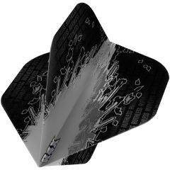 Ruthless R4X High Impact Black Clear - Dart Flights